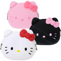 Hello Kitty 矽膠扣型零錢包 p+g design (大臉款)