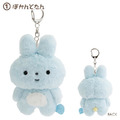 San-X 健忘兔 絨毛玩偶鑰匙圈吊飾 樂觀小狗 焦慮山羊_1