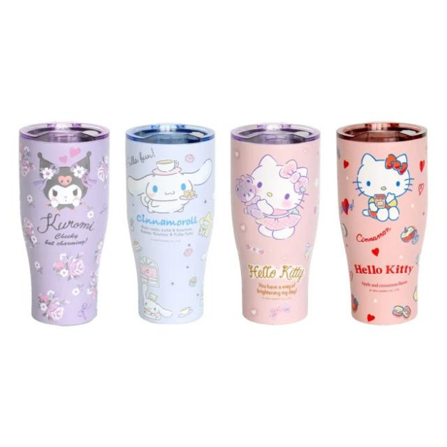 Sanrio 三麗鷗 不鏽鋼真空酷樂冰霸杯 900ml Hello Kitty 酷洛米 大耳狗 美樂蒂