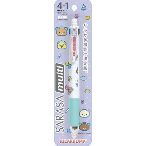 San-X 拉拉熊 SARASA 4+1多色中性原子筆 0.5mm (電動款)