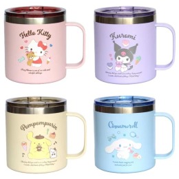 Sanrio 三麗鷗 不鏽鋼真空保溫保冷杯 500ml Hello Kitty 酷洛米 大耳狗 布丁狗