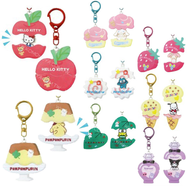 Sanrio 三麗鷗 壓克力造型鑰匙圈 (開關款) Kitty 美樂蒂 酷洛米 布丁狗