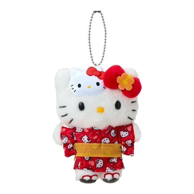 ▲預購特價【限購】Sanrio 三麗鷗 Hello Kitty 絨毛玩偶吊飾 (夏日花火祭)