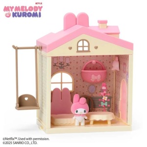 ▲新品特價【限購】Sanrio 三麗鷗 美樂蒂 植絨公仔娃娃屋 (Netflix原創動畫 My Melody & Kuromi)