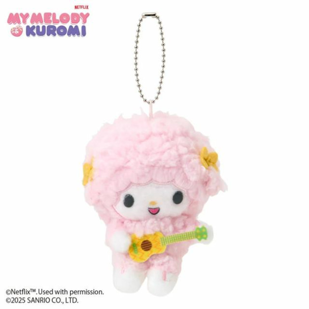 ▲新品特價【預購限購】Sanrio 三麗鷗 Piano 絨毛玩偶吊飾 吉他 (Netflix原創動畫 My Melody & Kuromi)