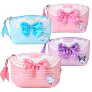 ▲新品特價【限購】Sanrio 三麗鷗 皮質化妝包 (戀夏38℃水手服) Hello Kitty 美樂蒂 大耳狗 酷洛米