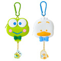 Sanrio 三麗鷗 矽膠造型零錢包吊飾 (蛙鴨蛙鴨蛙 汽球) 大眼蛙 貝克鴨