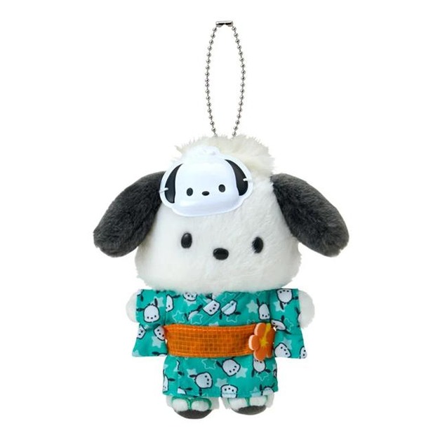 ▲預購特價【限購】Sanrio 三麗鷗 帕恰狗 絨毛玩偶吊飾 (夏日花火祭)