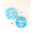 Sanrio 三麗鷗 大耳狗 PVC圓形收納包 (格紋款)