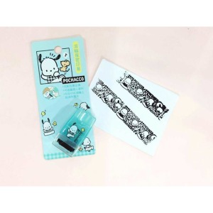 Sanrio 三麗鷗 帕恰狗 滾輪保密印章 (動作款)