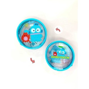 Sanrio 三麗鷗 人魚漢頓 PVC圓形收納包 (格紋款)