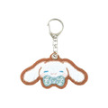 Sanrio 三麗鷗 毛氈造型鑰匙圈 (格紋大臉款) Kitty 大耳狗 酷洛米_2