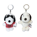 史努比 絨毛玩偶鑰匙圈 糊塗塔克 歐拉夫 貝兒_3