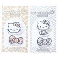 Sanrio 三麗鷗 Hello Kitty 壓克力造型髮夾2入組 (動物紋款)