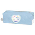 Sanrio 三麗鷗 Hello Kitty 皮質方形拉鍊筆袋 (fantasy 藍護士)