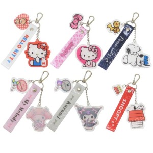 Sanrio 三麗鷗 史努比 壓克力姓名帶鑰匙圈