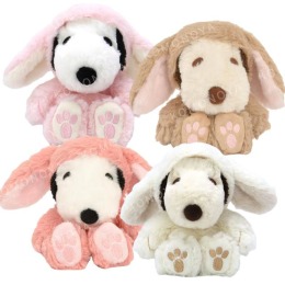 FUWAKUTA 史努比 絨毛玩偶娃娃 (垂耳兔裝款)