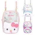 Sanrio 三麗鷗 透明造型斜背包 (嬰兒款) 大耳狗 酷洛米 Kitty
