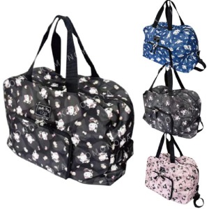 Sanrio 三麗鷗 尼龍折疊旅行袋 (甜點款) Kitty 美樂蒂 大耳狗