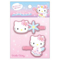Sanrio 三麗鷗 Hello Kitty 矽膠造型髮夾2入組 (fantasy)_1