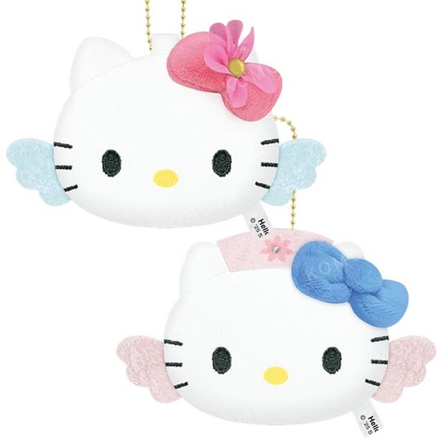 Sanrio 三麗鷗 Hello Kitty  絨毛玩偶隨身鏡 (fantasy)