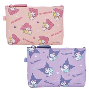 Sanrio 三麗鷗 矽膠拉鍊收納包 (滿版抱糖果) 美樂蒂 酷洛米