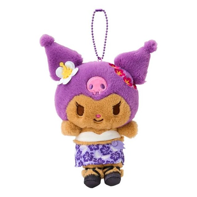 ▲預購特價【限購】Sanrio 三麗鷗 酷洛米 絨毛玩偶吊飾 (夏威夷微醺假期)