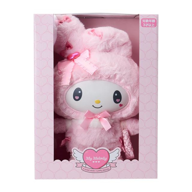 ▲預購特價【限購】SanrioSanrio 三麗鷗 美樂蒂 盒裝絨毛玩偶娃娃 (毛茸茸 美樂蒂50th & 酷洛米20th)
