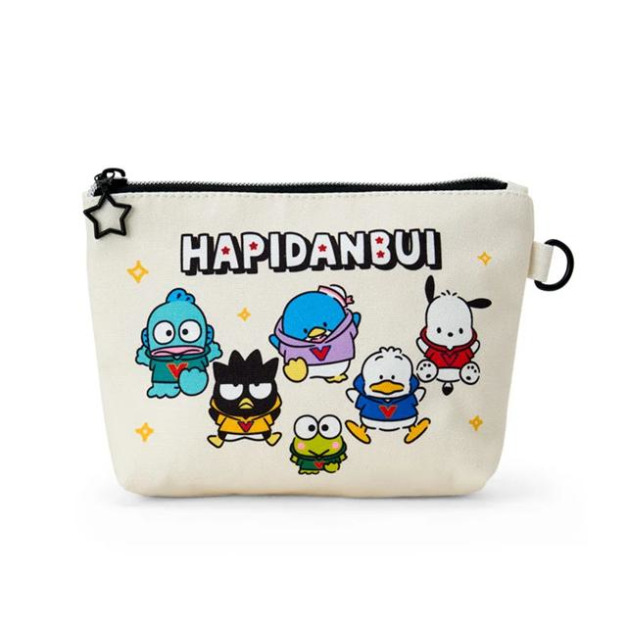 Sanrio 三麗鷗 Hapidanbui 棉質船型化妝包 (成團5週年)
