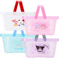 Sanrio 三麗鷗 半透明塑膠瀝水手提籃 (好友款) Kitty 美樂蒂 酷洛米 大耳狗