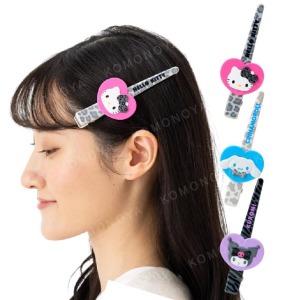 ▲特價【限購】Sanrio 三麗鷗 造型塑膠長髮夾 (動物派對) Kitty 大耳狗 酷洛米