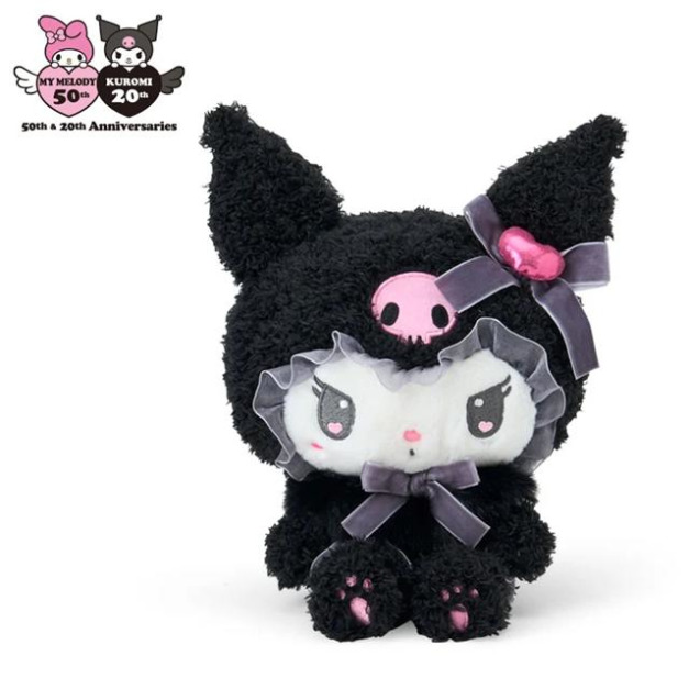 ▲預購特價【限購】SanrioSanrio 三麗鷗 酷洛米 絨毛玩偶娃娃 (毛茸茸 美樂蒂50th & 酷洛米20th)