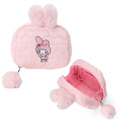 ▲新品特價 SanrioSanrio 三麗鷗 心型衍縫絨毛化妝包 (毛茸茸 美樂蒂50th & 酷洛米20th)_2