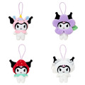 ▲新品特價Sanrio 三麗鷗 酷洛米 絨毛造型吊飾 全套盲盒10入組 (變裝款)_2