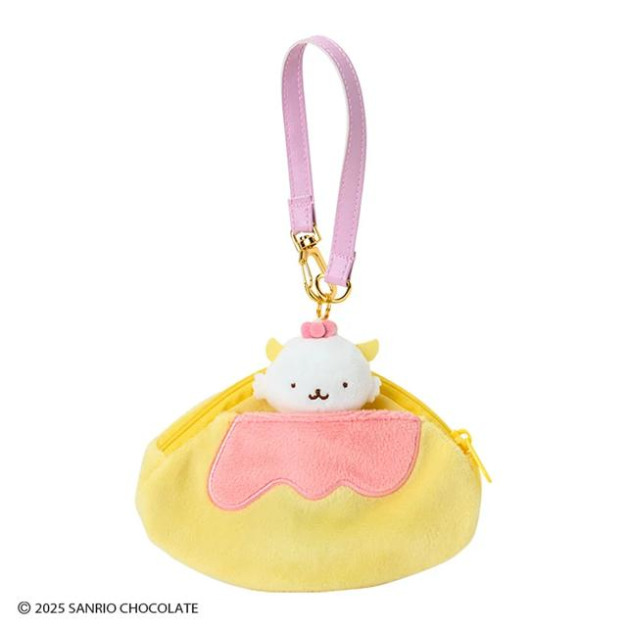 Sanrio 三麗鷗 活力小恐龍 絨毛造型零錢包 (蛋包飯大好き)