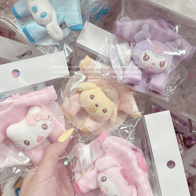 Sanrio 三麗鷗 造型吊飾 (嬰兒裝) Kitty 美樂蒂 大耳狗 布丁狗