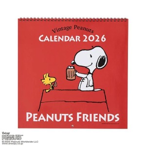▲新品特價 Snoopy 史努比 2026 線圈掛曆 L