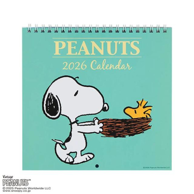 ▲新品特價 Snoopy 史努比 2026 線圈掛曆 M