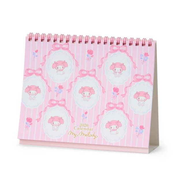 ▲新品特價 Sanrio 三麗鷗 美樂蒂 2026 線圈桌曆 L