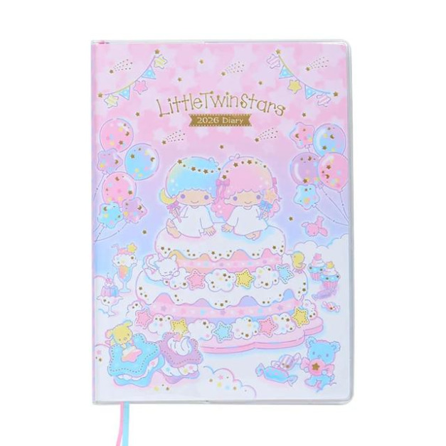 ▲新品特價 Sanrio 三麗鷗 雙子星 2026 行事曆手帳本 B6