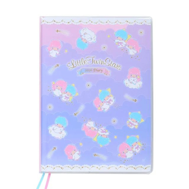 ▲新品特價 Sanrio 三麗鷗 雙子星 2026 行事曆手帳本 B6
