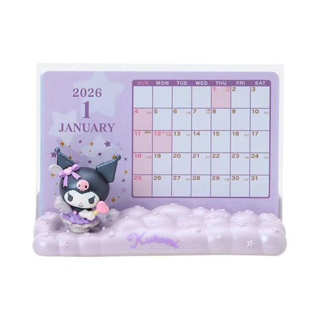 ▲新品特價 Sanrio 三麗鷗 酷洛米 2026 造型擺飾桌曆