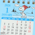 ▲新品特價 Snoopy 史努比 2026 迷你線圈桌曆_3