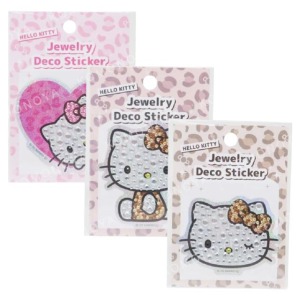 Sanrio 三麗鷗 Hello Kitty 造型水鑽貼紙 (千禧Y2K)