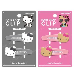 Sanrio 三麗鷗 Hello Kitty 造型鐵髮夾2入組 (夏威夷戲水)