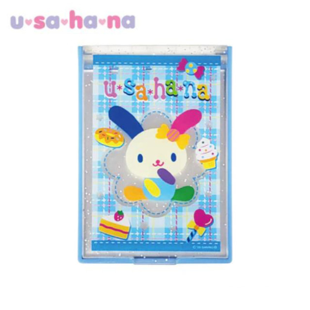 SPINNS x Sanrio 花小兔 方形折疊隨身鏡 (格紋花布系列)