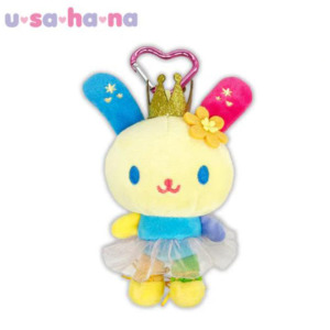 SPINNS x Sanrio 花小兔 絨毛玩偶吊飾 芭蕾裙 (格紋花布系列)