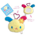 SPINNS x Sanrio 花小兔 絨毛造型隨身鏡吊飾 (格紋花布系列)_1