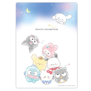 Sanrio 三麗鷗大集合 B5 塑膠墊板 (甜點雲朵款)