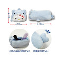 Sanrio 三麗鷗 絨毛造型化妝包 (鯨鯊系列) Kitty 美樂蒂 酷洛米 大耳狗_5